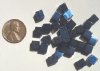 30 6mm Navy Fiber Optic Cubes